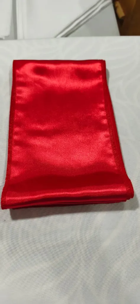 CINTA ROJA PARA FUNDAS RASO 2 METROS X 14 CM ANCHO