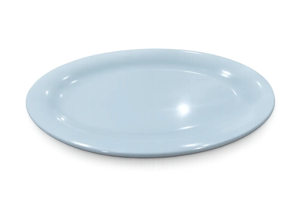 BANDEJAS OVALADAS (ENSALADERAS POLICARBONATO) 30X23 CM