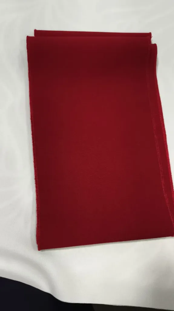 CINTA ROJO ITALIANO PARA FUNDAS RASO 2 METROS X 14 CM ANCHO